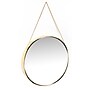 Infinity Instruments Franc Decorative Wall Mirror, Metal, 17.5"Dia. (15462GD)~#|#~DE6BB502-8059-4A12-9FA0893A610A085B_sc7