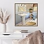 Amanti Art Sundance Bath II by Elizabeth Medley Framed Canvas Wall Art Print, 22" x 22" (A42678299390)~#|#~DE6E8459-45EA-4864-AA091D417BAF3055_sc7