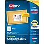 Avery TrueBlock Inkjet Shipping Labels, 3-1/3" x 4", White, 600 Labels/Box (8464)~#|#~DE6ED4FE-EAC2-490E-8FD966BC4A1DA58E_sc7