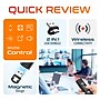 Delton Purely LP21 2.4GHz Wireless Presentation Remote with Laser Pointer, Black (DLP21)~#|#~DE712E4F-B720-4631-9C51D16F3C867E31_sc7