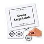 Avery Laser ID Labels, 8-1/2" x 11", White, 25 Labels/Pack (6465)~#|#~DE757A09-93D8-4823-A9013BC846FDE4EC_sc7
