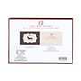 DesignWorks Ink Plaid Dachshund Holiday Cards, 5 x 7, Assorted Colors, 12 Cards/Box (THC46D-100ST)~#|#~DE781E4D-1615-4F52-A351E4C1A7450A3A_sc7