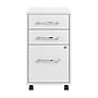 Bush Business Furniture Hustle 3 Drawer Mobile File Cabinet, White (HUF116WH)~#|#~DE79024B-CB62-4910-AEAE96D2D24DBE78_sc7