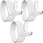 Overtime Overtime USBC Certified Charging Cables USB-C to USB-C Charging Cable, 10 ft., White, 3/Pack (MFIWHITE10FTX2)~#|#~DE7A378C-3176-42FC-A6A464DFDF9CAE54_sc7