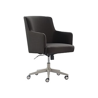 Finch Belmont Ergonomic Twill Swivel Executive Chair, Gray (CHR10061B)
