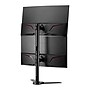 SIIG Freestanding Adjustable Vertical Dual Monitor Stand, Up to  32", Black (CE-MT3F11-S1)~#|#~DE7B3246-97D4-4071-B43F2E13D4F8C68C_sc7