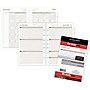 2026 AT-A-GLANCE 8.5" x 5.5" Weekly & Monthly Planner Refill Pages, White/Brown (481-285Y-26)~#|#~DE7F3FA3-FC07-4FFF-BCA0DBBEFE72D6B0_sc7