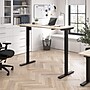 Bush Business Furniture Move 40 Series 60"W Electric Adjustable Standing Desk, Natural Elm/Black Powder Coat (M4S6030NEBK)~#|#~DE81DF73-7985-42F5-A68C949D5A66E663_sc7