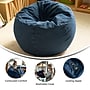 Flash Furniture Dillon Cotton Small Refillable Bean Bag Chair, Denim (DGBEANSMDENIM)~#|#~DE874F40-2FA9-45DB-8B846EFE1D4314C3_sc7