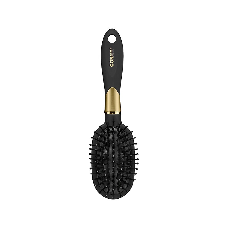 Conair Velvet Touch Cushion Brush, Assorted Colors (51100HU) image 1