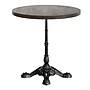 Flash Furniture Bennett 30" Round Wooden Commercial Indoor Table, Dark Brown Top/Black Base (GSFRD30DBST2222)~#|#~DE9215B5-6C59-45D6-83CA4C4CA1B9AED8_sc7