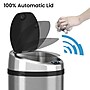 iTouchless Stainless Steel Round Sensor Trash Can with AbsorbX Odor Control System, 13 Gal., Silver (IT13RCB)~#|#~DE92D822-E0F5-4CAA-A9C7EC1185530C36_sc7