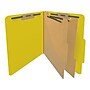 Medical Arts Press Pressboard Classification Folder, 2 Dividers, 2" Expansion, Letter Size, Yellow, 10/Box (DV-T42-26-3YLW)~#|#~DE952397-29C3-419D-8610AF9DEC003582_sc7