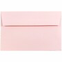 JAM Paper A9 Booklet Envelope 5 3/4" x 8 3/4", Baby Pink, 100/Pack (155698d)~#|#~DE95FABD-509B-4A46-9CA7E66F72F78DA1_sc7