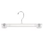 Nahanco 13" Break Resistant Snap Grip Skirt/Slack Hanger, Clear, 200/Pack (9686-13)~#|#~DE981E43-6938-47A3-96DBF7E14375D1D9_sc7