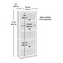 Sauder Heritage Hill 71"H 5-Shelf Bookcase, Classic Cherry (102795)~#|#~DE987B94-EE15-4598-807ABBA9F1975D02_sc7