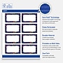 Avery Silver-Navy Matte Blank Card, White, 80/Pack (S00-FJ2)~#|#~DE98B4F7-439D-4BF1-95D465D6F48A0185_sc7