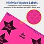 Avery Star Laser/Inkjet Multipurpose Labels, 2-1/4" x 2-3/8", Neon Magenta (120/Pack)~#|#~DE98E5CF-80B0-454D-984A016AD30A656A_sc7