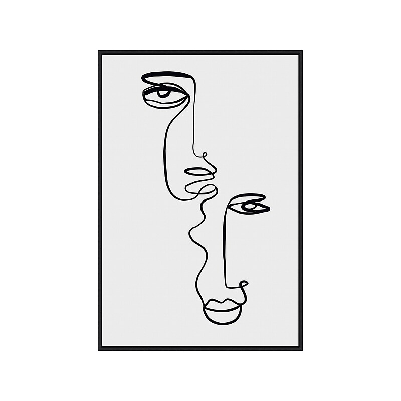 Amanti Art Faces 2, Canvas, 23" x 33" (A42675515423) image 1
