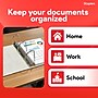 Staples 5" 3-Ring View Binder, D-Ring, White (55416/26360)~#|#~DE9F2209-09E6-4E0B-BDAA820746A390A5_sc7