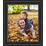 Amanti Art Ridge 20" x 24" Polystyrene Picture Frame, Black Satin (A42677345594)~#|#~DEA0339F-4BE6-447E-9FED5188A52540DC_sc7