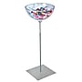 Azar 14" Bowl Floor Display, Silver/Clear (700974)~#|#~DEA1DEEB-73FE-4043-938DFAC691D0F043_sc7