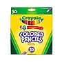 Crayola Kids' Colored Pencils, Assorted Colors, 50/Box (68-4050)~#|#~DEA24E18-3169-49D7-80D50C82A9805D8C_sc7