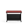 VersaDesk Deluxe 48"W Manual Adjustable Standing Computer Table, Cherry/Black (CTL4830-BC)~#|#~DEA43C44-D98F-4162-A45F0106E8389E6C_sc7
