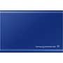 Samsung T7 2TB USB 3.2 Portable Solid State Drive, Blue (MU-PC2T0H/AM)~#|#~DEA8F143-7BA8-4064-8977F6BFF63706A4_sc7