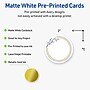 Avery Gold & Navy Border w/ Florals Matte Blank Card, White, 120/Pack (S00-D30)~#|#~DEAA703B-B3E9-4F43-8A8E68D832751599_sc7