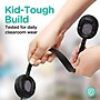 VentureX K22 Stereo Kids Learning Phone & Computer Headphone, 3.5mm & USB-A Adapter, Black (VHPK22BD2)~#|#~DEAE6603-F1A6-4C46-B274C890242BE8AD_sc7