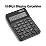 Staples 10 -Digit Battery & Solar Basic Calculator, Black (ST240-CC)~#|#~DEB377FF-3F43-4AAD-888B8FDB2A6C4211_sc7