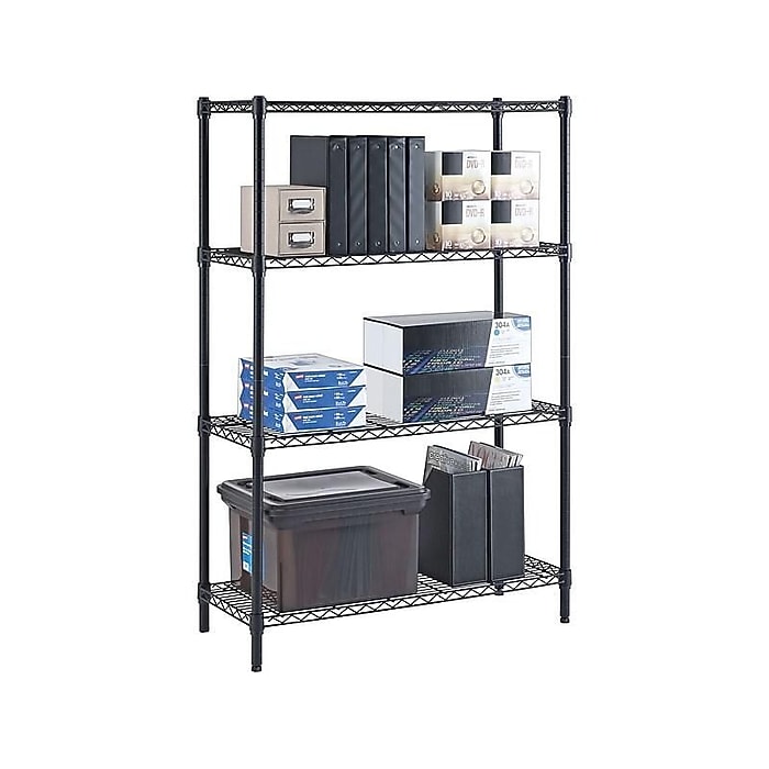 Whalen 4-Shelf Wire Unit, 36