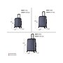 DUKAP Adly 3-Piece Hardside Spinner Luggage Set, TSA Checkpoint Friendly, Navy Blue (DKADLSML-BLU)~#|#~DEBE5EDD-0AC2-477B-81950B675905C8C5_sc7