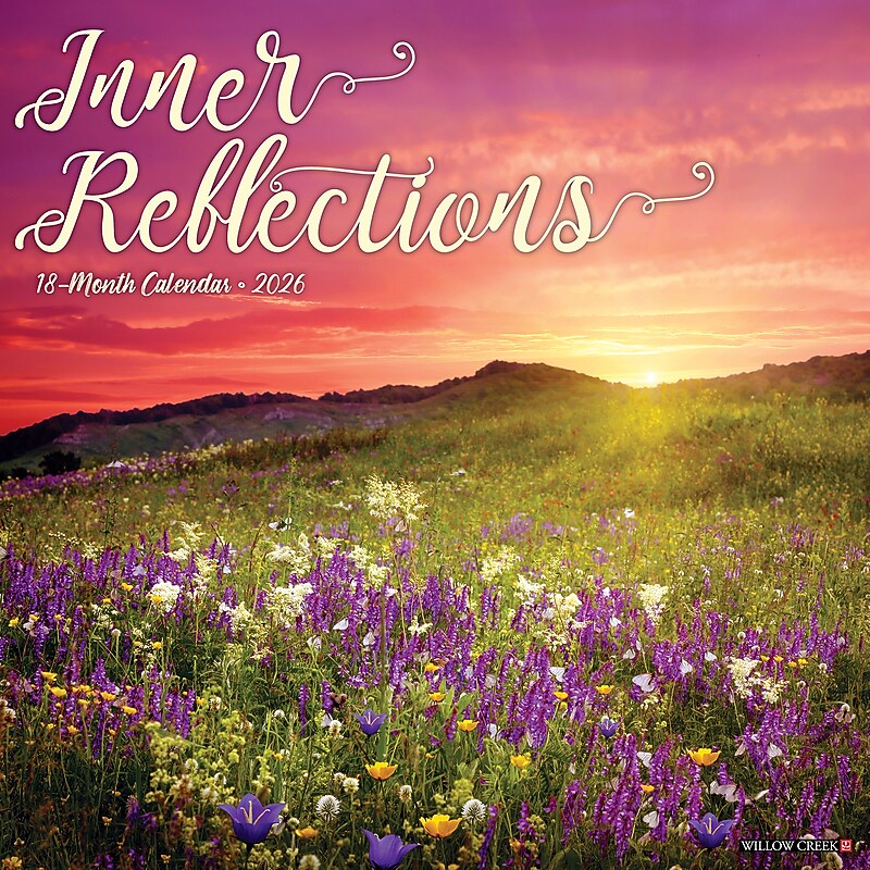 2026 Willow Creek Inner Reflections 12" x 12" Monthly Wall Calendar (55861X) image 1