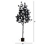 Nearly Natural Artificial Halloween Black Oak Tree, 6' (T5194)~#|#~DECFC9FE-1F35-4C90-B6D6E6D10E59E06C_sc7