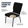 Flash Furniture HERCULES Series Fabric Stacking Church Chair, Black Patterned/Silver Vein Frame (FCH185SVJP02)~#|#~DED74F7E-D4D0-438F-A7773297CCA6ECF8_sc7