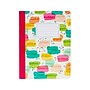 Carpe Diem Rainbow Color Wash Composition Notebooks, 7.5" x 9.45", College Ruled, 70 Sheets, Assorted Colors, 3/Pack (9095-CD)~#|#~DEDDD5A5-BDB0-4853-B490185289CCE0FA_sc7