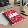 Staples® Composition Notebooks, 7.5" x 9.75", College Ruled, 100 Sheets, Assorted Colors, 4/Pack (ST58370)~#|#~DEE468EE-1603-422E-B97165F8DC9F25F6_sc7