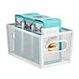 mDesign Steel Organizer, Matte White (25989) ~#|#~DEEA5A58-FEC1-4506-A82EE8EADABF70D3_sc7