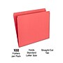 Staples File Folder, Single Tab, Letter Size, Red, 100/Box (ST509646-CC)~#|#~DEEC15AE-449C-46CB-A191A2E02F9CF8FA_sc7