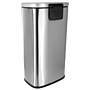Elama Stainless Steel Indoor Step Trash Cans, 8 Gallon, Silver, 2/Pack (938121376M)~#|#~DEF381F1-ED7A-404D-B75FCFEFA7F24465_sc7