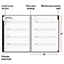 2027 Staples 8" x 11" Monthly Planner, Plastic Cover, Assorted Colors (ST14485-27)~#|#~DEF6B9A2-786D-4FCF-BC534766F6FE73C8_sc7