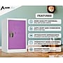 AdirOffice 24" Steel Single Tier Purple Storage Locker (629-02-PUR)~#|#~DEFC2576-D797-4697-89AAAA0ACD8F89EE_sc7