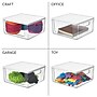 iDESIGN Large Stackable Plastic Storage Bin, Clear (28127M3)~#|#~DEFD4AEB-A08D-4E55-9B5BA446BD685F44_sc7