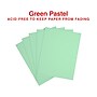 Staples Pastel 30% Recycled 8.5" x 11" Color Copy Paper, 20 Lbs., Green, 5000 Sheets/Carton (14781-AA)~#|#~DF017107-5385-4A3C-A5861C309F885199_sc7