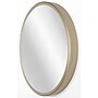 Infinity Instruments Deep Frame Metal Wall Mirror, 24" (20216GD)~#|#~DF08E579-A21A-471A-8394DAA7B41D900D_sc7
