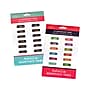Excello Global Products Adhesive Monthly Tabs, Assorted Colors, 12 Tabs/Set, 2 Sets/Pack (GPP-0077-S)~#|#~DF0E977C-1AEE-40D5-983138F2EB892B6B_sc7