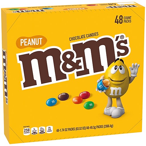M&M's, Chocolate Candies, Milk Chocolate, 5.3 oz. Bag (1 Count)
