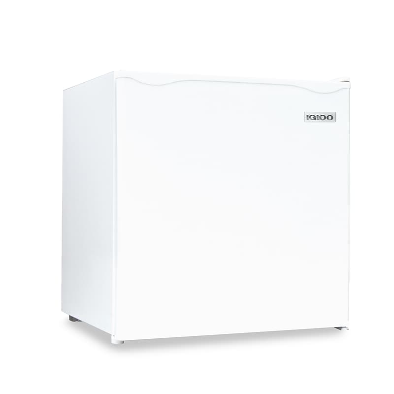 Igloo IRF16WH6A 1.6 Cu. Ft. Single Door Refrigerator with Freezer, White image 1